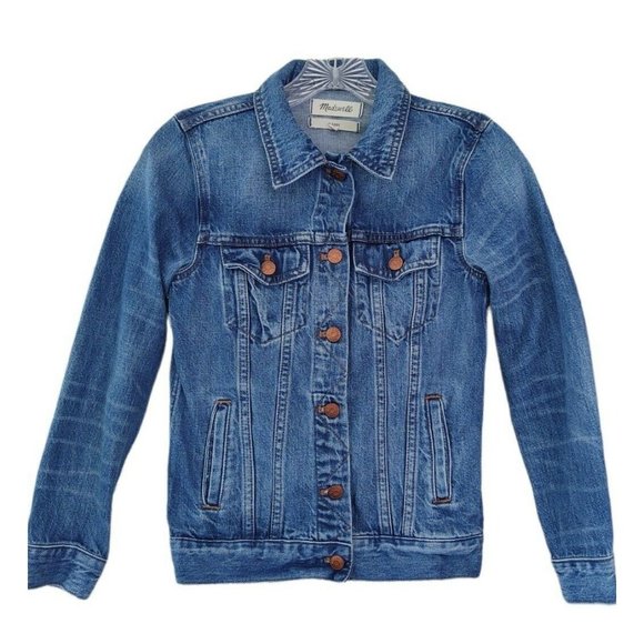 Madewell Classic Womens Xs Jean Jacket 